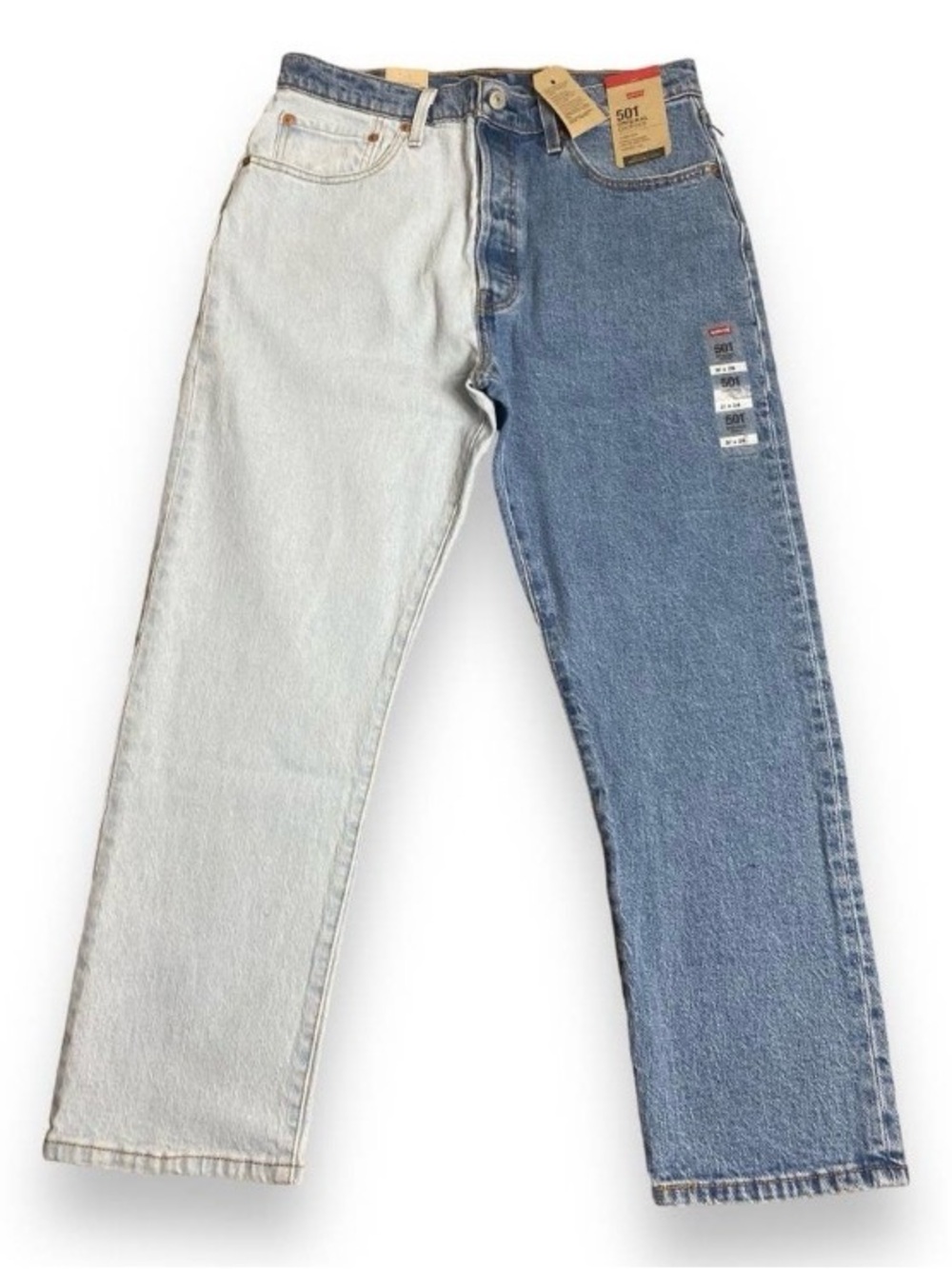 Levi's • NWT 501 Original Two-Tone Colorblock Jeans